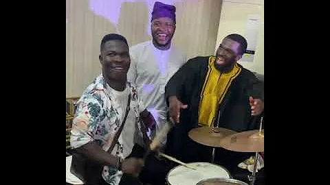 Dele Omo Woli Agba Drumming Skills that will blow your mind away IPM Progress!!!