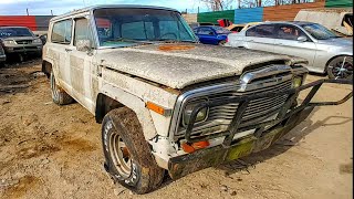 There's No Saving Her 1979 Jeep Cherokee Chief S Junkyard Find