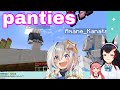 Miko Told Noel To Show Her Panties In Front Of Kanata | Minecraft [Hololive/Eng Sub]