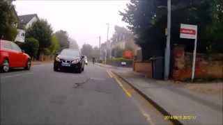 School run Mum. "Move over!" OU62XMD