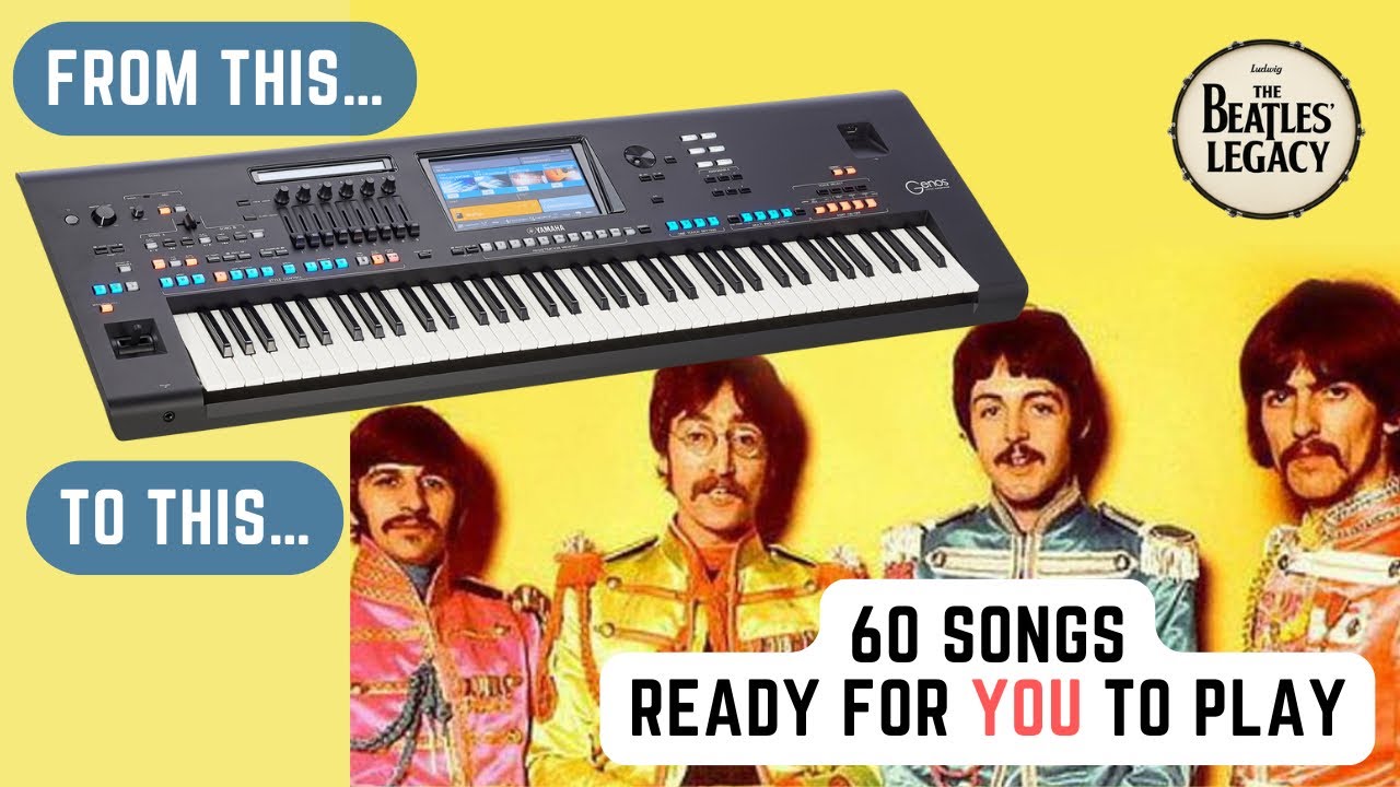 The Beatles Legacy - GENOS 2 (USB or DOWNLOAD) - Strawberry Music LTD