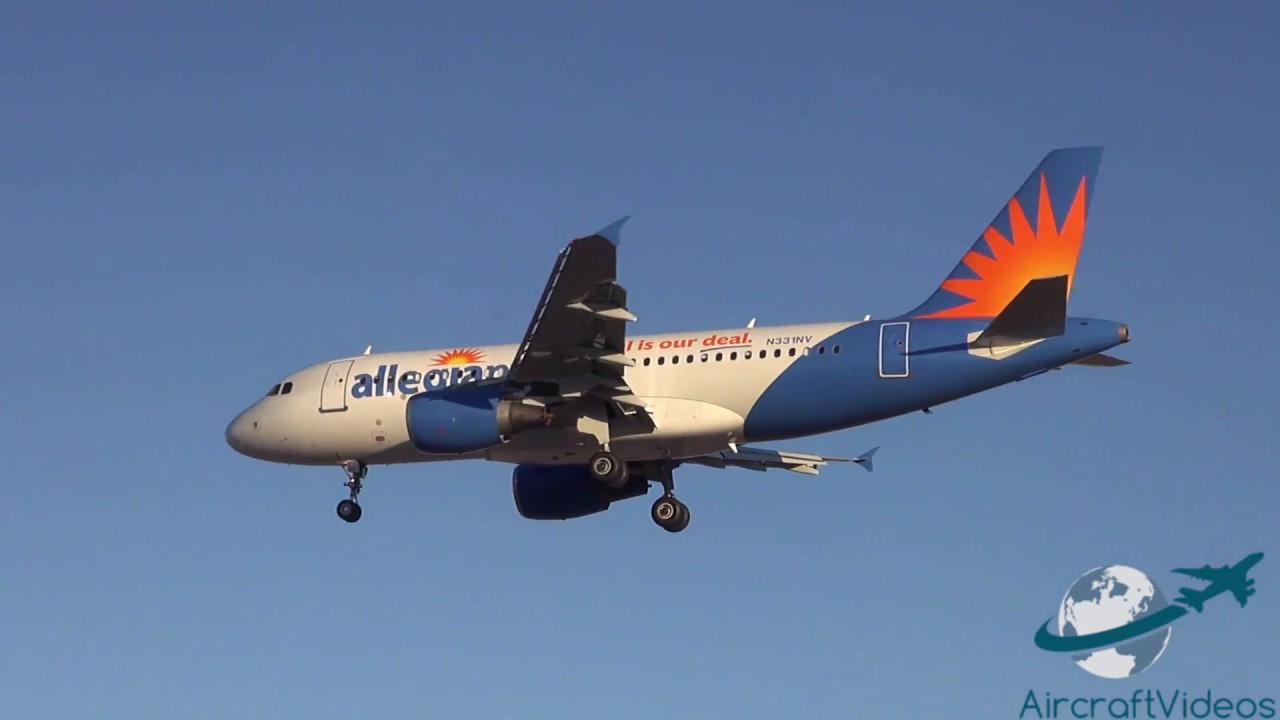 Allegiant Air A319-111 [N331NV] - YouTube