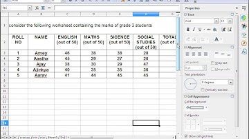 openoffice calc part 2 (fuctions)