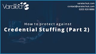 Famous How to Protect against credential stuffing part 2 Wealth