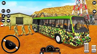 Army Bus Simulator 3D- Military Transporter - Android Gameplay#ytshorts #shorts#g63 screenshot 3