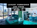 Furnished High Rise Luxury Apartment Tour | Downtown Houston