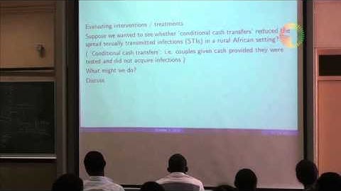 DAY10/14 Probability & Statistics with Prof David Spiegelhalter