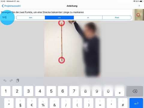 Videoanalyse Schritt 2: Video analysieren in der App