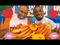 LOVE AND RELATIONSHIP ADVICE MUKBANG **WE DISAGREED!!** | Seafood Boil