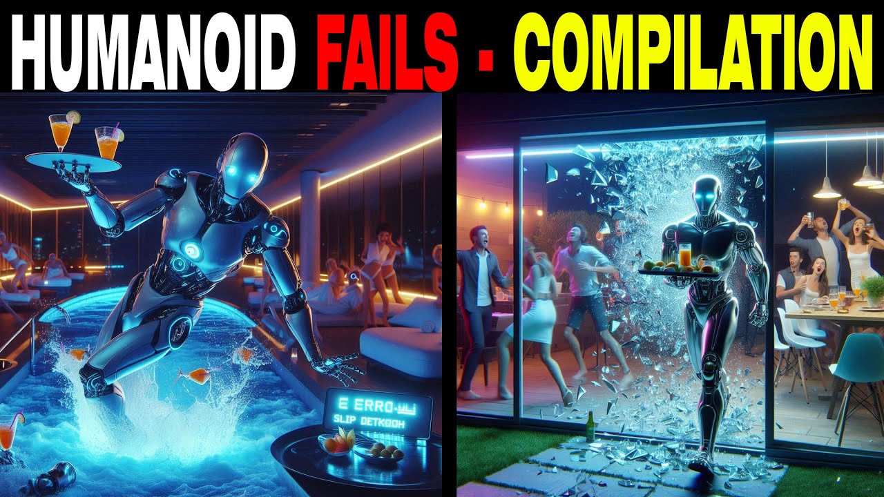 Robot Failing Humanoid Fails Compilation – AI Robots Malfunction in Hilarious Ways ...