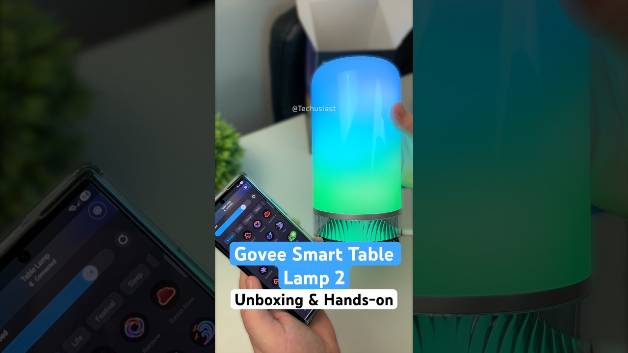 Govee Smart Table Lamp 2 Unboxing