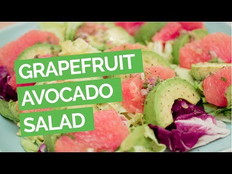 Grapefruit Avocado Fruit Salad Recipe