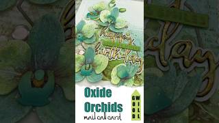 Can Oxide Sprayed Diecuts Have Impact? Mail Call Winner #shorts  #mixedmedia  #cardmaking