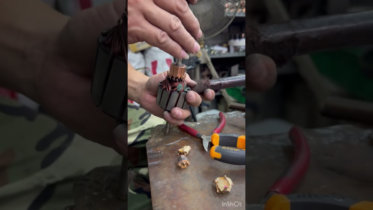 วิธีเปลี่ยนหัวคอมทุ่นพัดลม