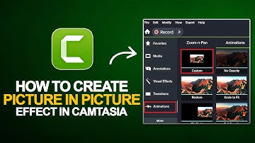 How to Create Picture in Picture Effect in Camtasia | Camtasia Tutorial Beginner