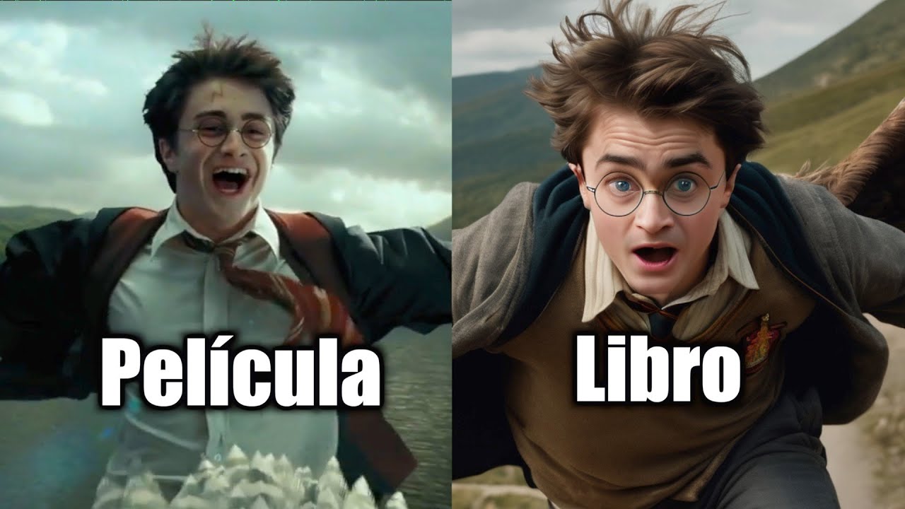 100 Diferencias entre los Libros de Harry Potter y las Películas.