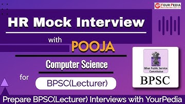 BPSC(Lecturer) HR Mock Interview | HR interview Question | Prepare BPSC(Lecturer) interviews with YP