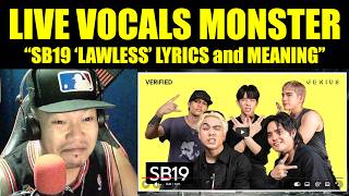 RAW VOCALS, GRABE!!! | SB19 “LAWLESS” Lyrics & Meaning | Genius Verified  | REACTION VIDEO screenshot 3