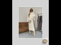 2pcs Sweater Suit Winter Fashion Turtleneck Pullover And Sleeveless Long Dress Womens Clothing
