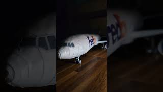 FedEx MD11 flight 80 papercraft #papercraft #aviation #fedex #md11  #fyp #shorts