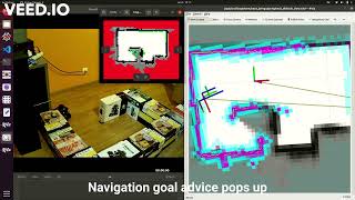 Autonomous exploration using TurtleBot3 and ROS2 with manual finetuning