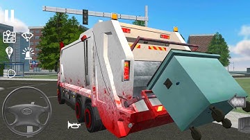 Zombie Truck Driving in Trash Truck Simulator - #5 Android iOS Gameplay | Garbage Truck Games