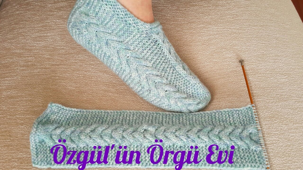 İKİ ŞİŞ İLE SAÇ ÖRGÜ MODEL PATİK YAPIMI | SAÇ ÖRGÜ-İKİLİ BURGU YAPIMI