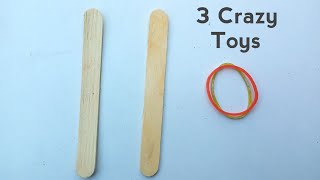 3 CRAZY Toys With Icecream Stick || New idea screenshot 3