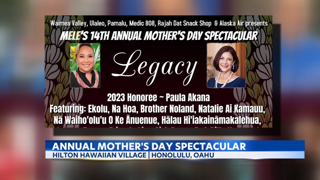 Mele’s Annual Mother’s Day Spectacular returns to Hilton Hawaiian