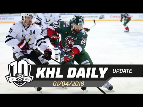 Daily KHL Update - April 1st, 2018 (English)