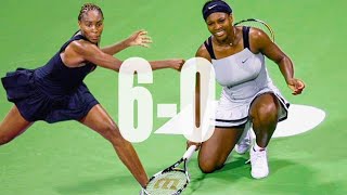 When Venus BAGELED Serena | The Only Bagel Set In Williams Rivalry | VENUS WILLIAMS FANS