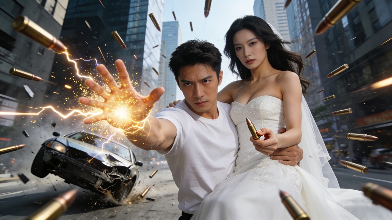 窮小子被拜金女當眾嘲諷窮逼，下一秒他單手解決迎面撞過來的貨車救下女子，美女當場跪下求嫁！