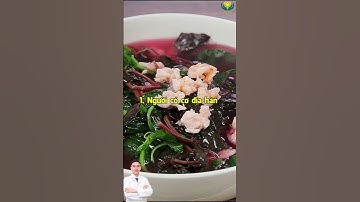 4 nhóm người nên HẠN CHẾ ăn RAU DỀN | Bác Sĩ Vũ