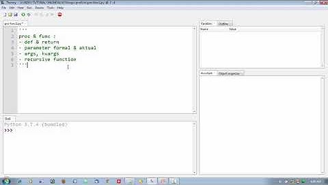 Prosedur dan Fungsi di Python