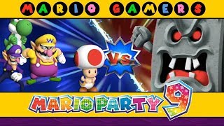 Mario Party 9 - Bob-Omb Factory Wario, Waluigi, Yoshi & Toad