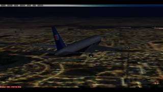Visual Approach to Las Vegas (KLAS)