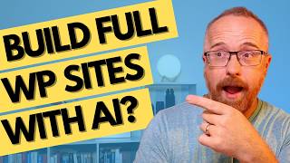 Can AI Really Build WordPress Sites Now? | Bluehost AI Website Builder Tutorial