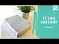 Tutorial caja libro de madera - Decoración