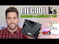 Mecool K5, el MEJOR Android TV Box BARATO con Satélite y TDT | Review y Tutorial