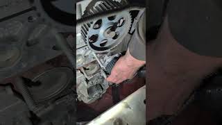 New water pump for the Fiat engine #mechanic #repair #jeep #fiat #maintenance #timingbelt #pump #diy