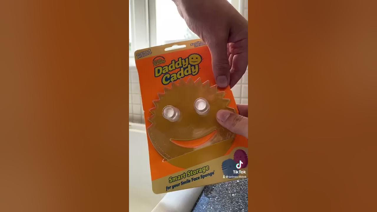 Scrub daddy holder #asmrsounds #asmr #satisfying #scrubdaddy #kitchen # sponge 