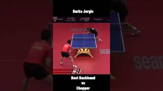 Best backhand vs chopper | Darko Jorgic vs Ma Te | 2019 ITTF Australian Open