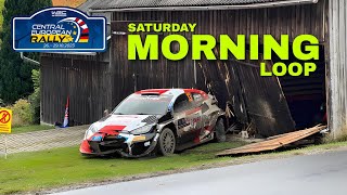 Evans Crash | Saturday Morning Loob | Wrc Central European Rally 2023 | Ss10-11