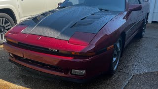 Why I bought a VIS Racing AMS Style Black Carbon Fiber Hood for a MK3 (86-92) Toyota Supra and tips