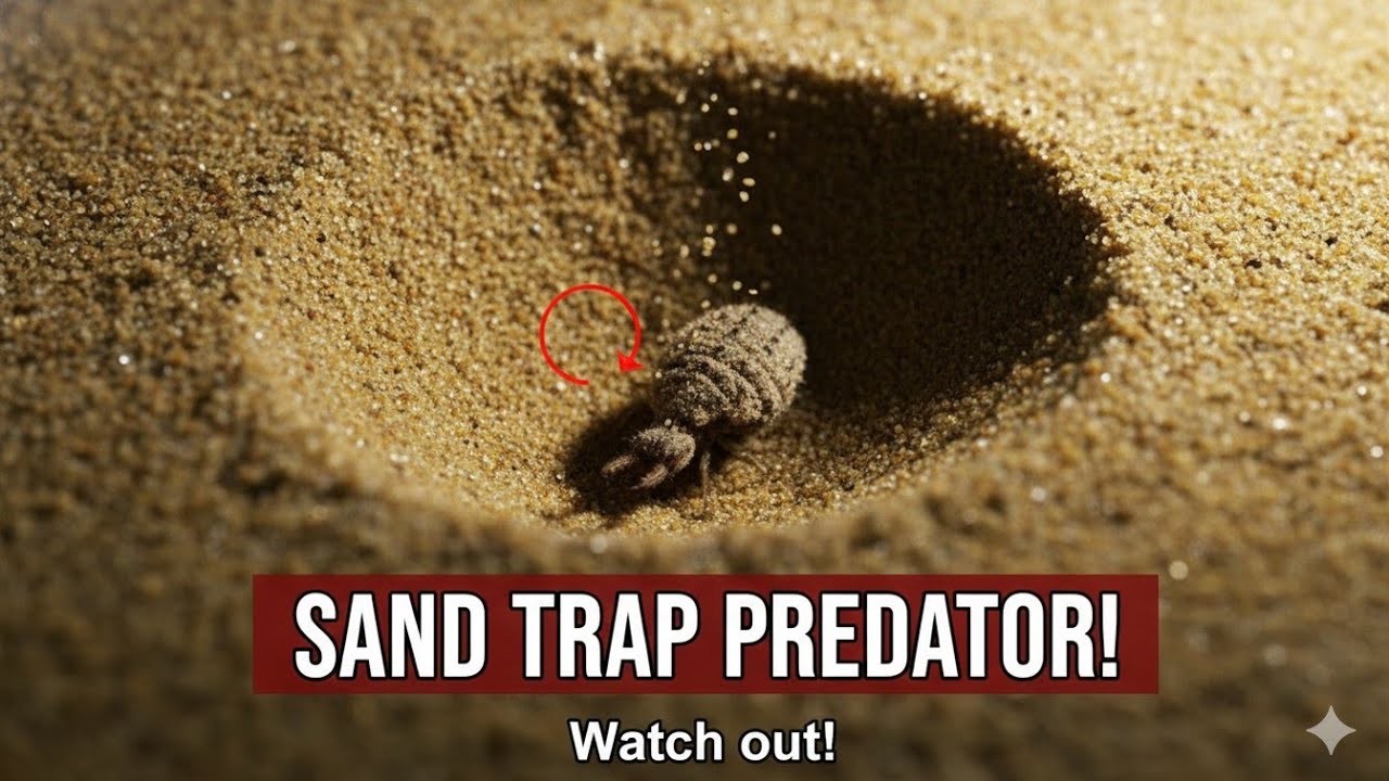 This is a story about an insect larva who is an expert at digging holes, 