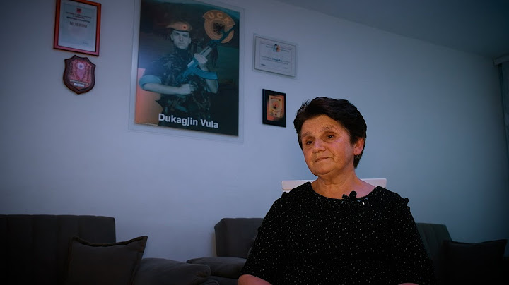 RRËFIME NGA NËNAT  -  Drita Vula, nëna e Dukagjin Vulës