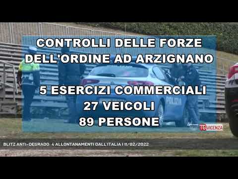 BLITZ ANTI-DEGRADO: 4 ALLONTANAMENTI DALL'ITALIA | 11/02/2022