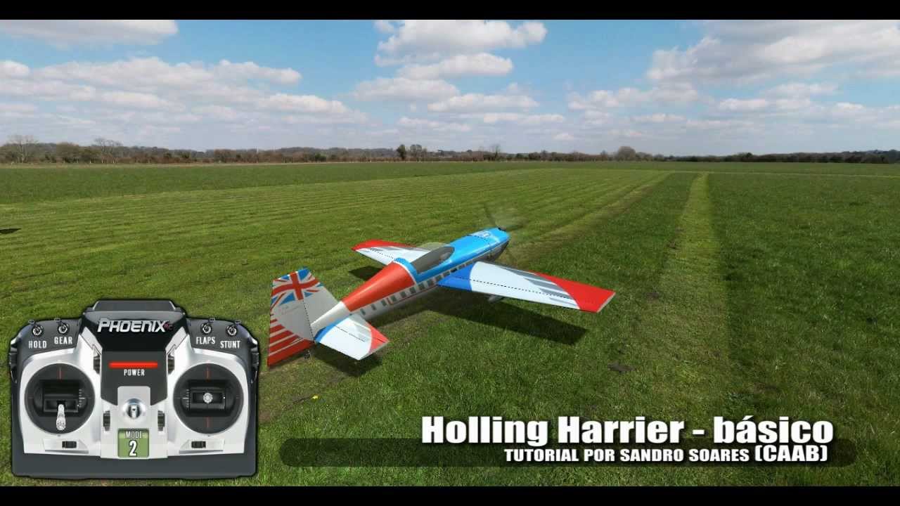 Voando 3D - TUTORIAL - Holling Harrier (básico)