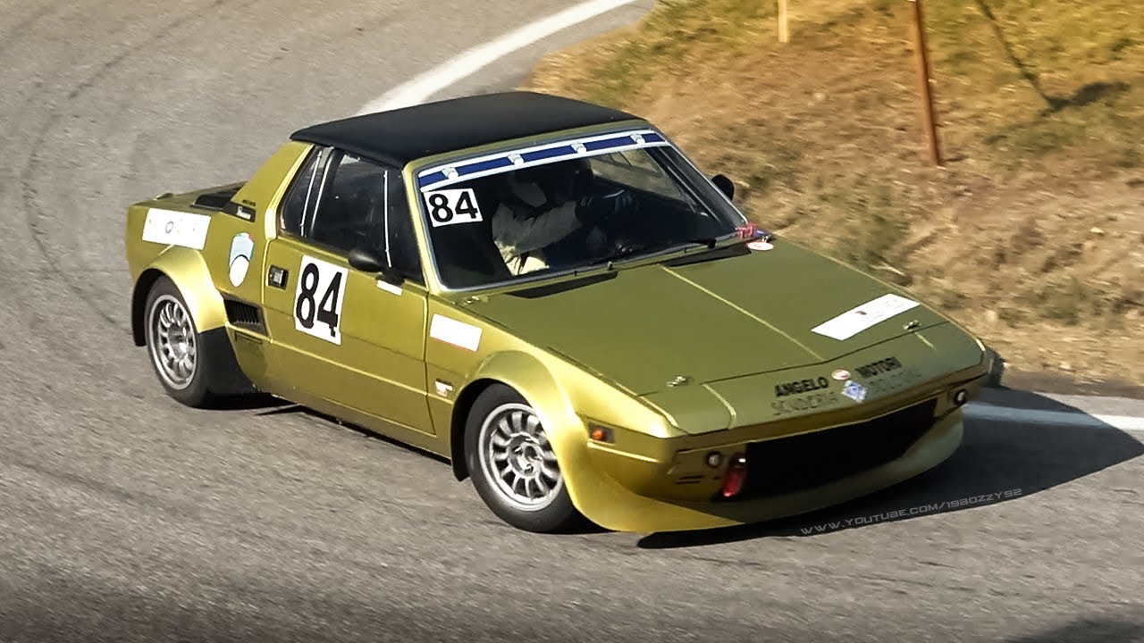 2 X Fiat X1 9 Bertone In Action On Hillclimb Accelerations Loud 2-x-fiat-x1-9-bertone-in-action-on-hillclimb-accelerations-loud