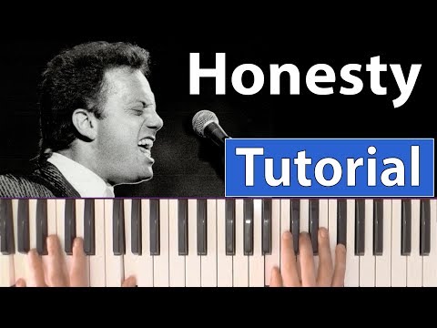 Como tocar 'Honesty'(Billy